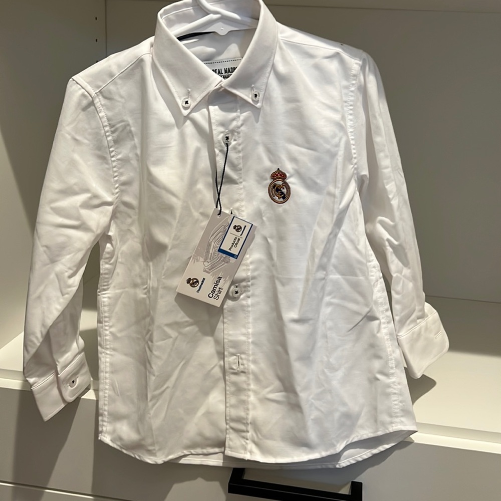 Real Madrid Button Down Shirt